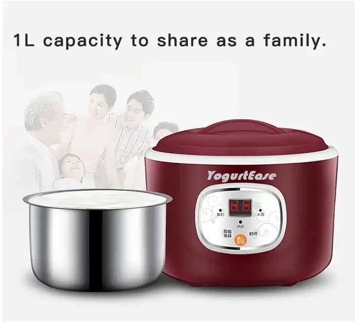 YogurtEase автоматический йогуртница компактный греческий йогуртница машина с Con... - Изображение 3 из 4