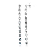 Ohrringe Aus Sterlingsilber Mit Topas