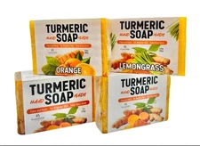 Turmeric Handmade Soap 100g – Brighten Skin, Clear Acne (PACK OF 3)
