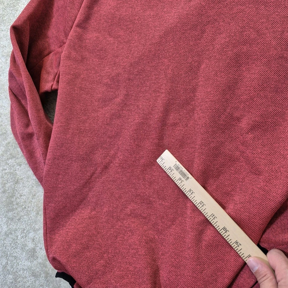 Nike Golf Cuello Redondo Sudadera Rosa Para Hombres 2XL Forrada Cómoda Exterior Bolsillos Logo Foto 3 de 4