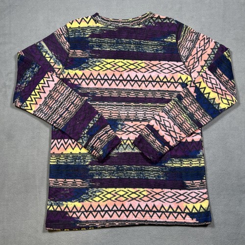 Burton DryRide Youth Large Fleece Base Layer Top Geometric Pattern 13213 - Picture 2 of 12