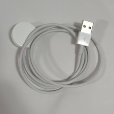 Magnetic USB-A Puck Smart Watch Charging Cable for Apple Watch, White