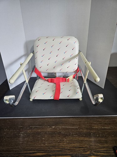 Vintage Welsh Lite Chair Clip On Table High Chair Booster Seat W/Original Box
