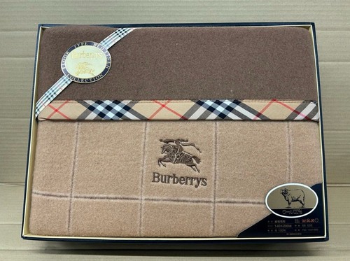 BURBERRY LONDON BLANKET 100% WOOL **BRAND NEW** - Picture 1 of 6