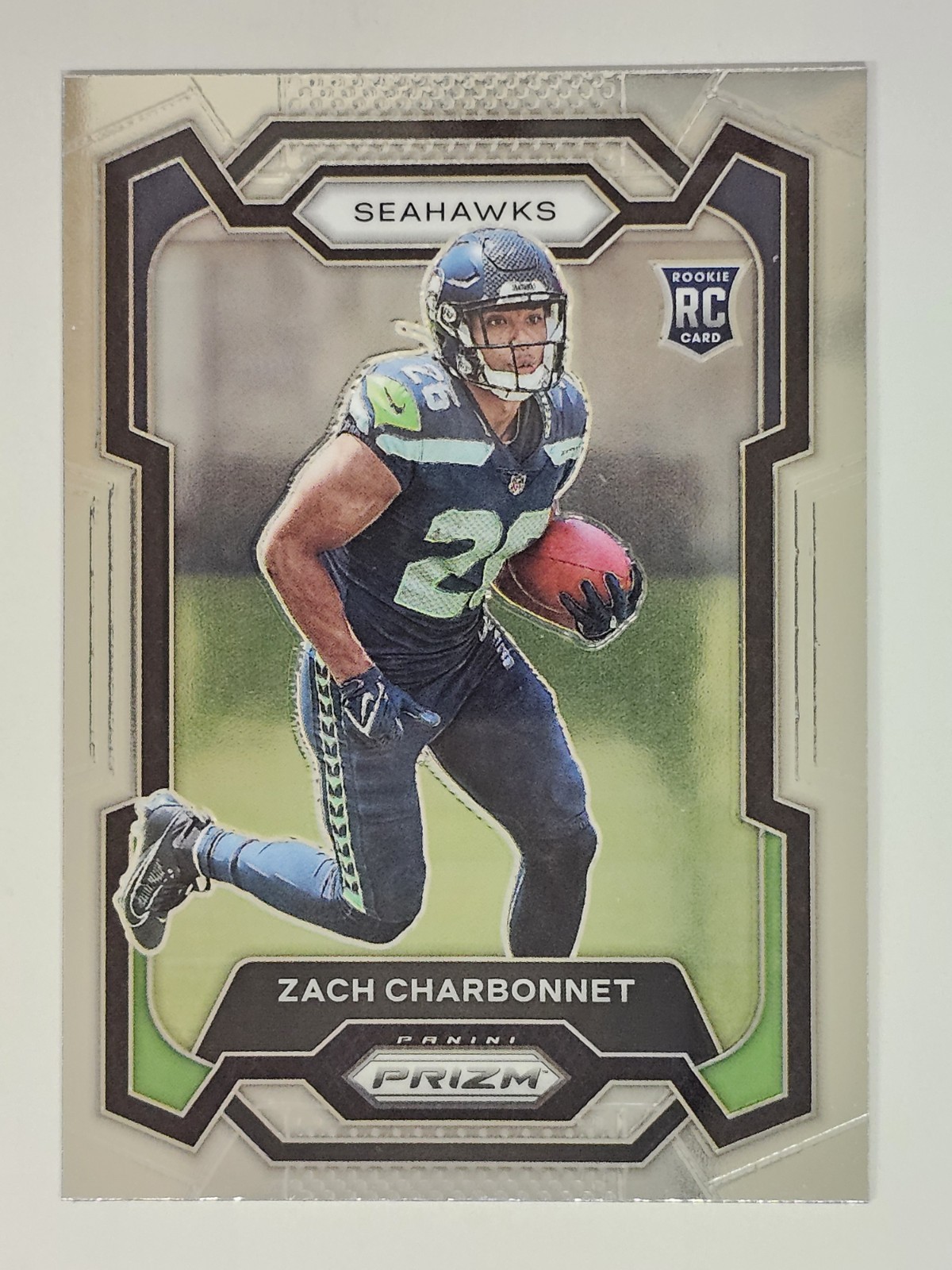 Zach Charbonnet 2023 NFL Panini Prizm Base Rookie RC #392 Seattle Seahawks