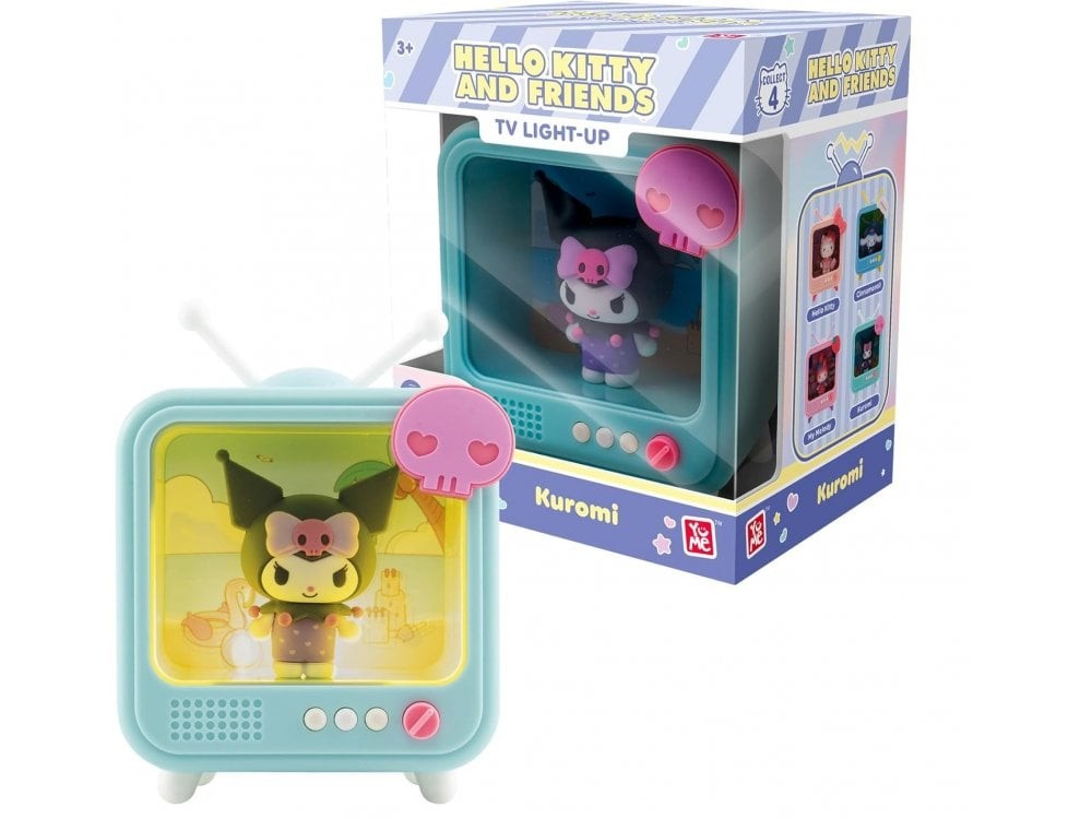 Sanrio Hello Kitty - Bedside Light TV Kuromi