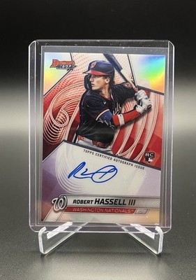 2025 Bowman's Best - Best of 2025 Autographs Robert Hassell III #B25-RH...