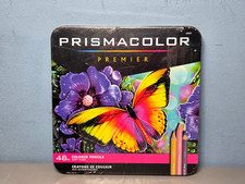 Prismacolor Premier 48 Soft Core Colored Pencils Brilliant Colors New  Sealed