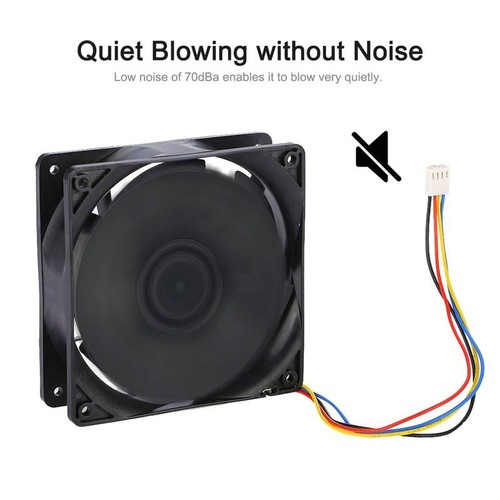 12V 7000RPM 120MM 5Blade Cooling Fan for PC Mining Machine Portable Ventilation - Afbeelding 4 van 12