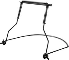 10 Hole Harmonica Holder Professional Adjustable Neck Hands Free Harp Black