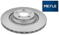 2X Bremsscheibe Meyle 1155230028/PD 2 Bremsscheiben Hinterachse Hinten FüR Audi