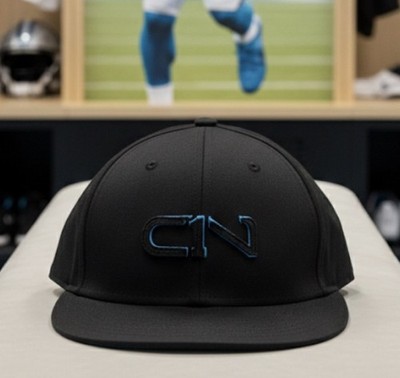 Under Armour Cam Newton C1N Hat Black Snapback ''MR. SWAG MAN'' Custom OSFA