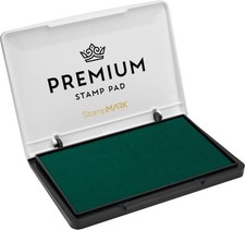 Stamp Pad Medium Size 3" x 4" - for Traditional Rubber Stamps - Felt Pad