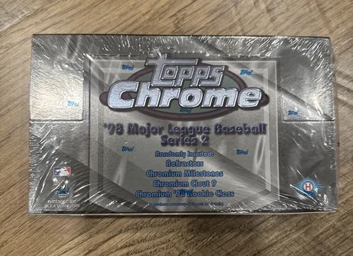 1998 Topps Chrome MLB Baseball Hobby Box Series 2