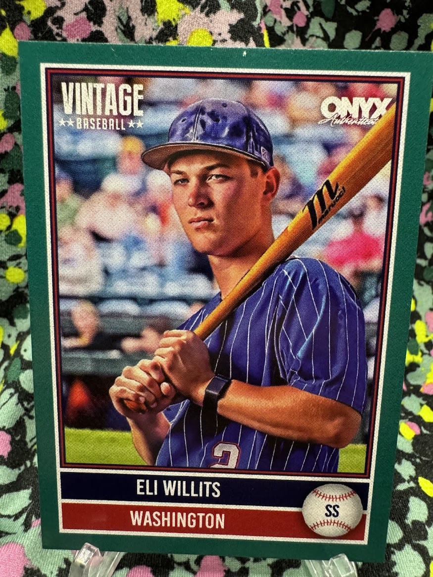 Eli Willits - #24/100 - GREEN - 2026 ONYX Vintage - OV-ELWI