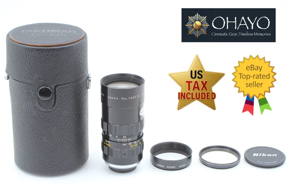 Nikon f/2.8 Camera Lenses 100mm Focal for sale - eBay