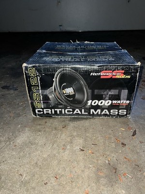 Critical Mass High Performance 12 Subwoofer Speaker SS122