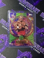 2025 Topps Universe WWE Sycho Sid Rage Green Electric #89/99
