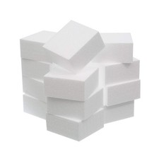 12 Pack 4x4x2 Inch Craft Foam Blocks Polystyrene Square School Art Modeling