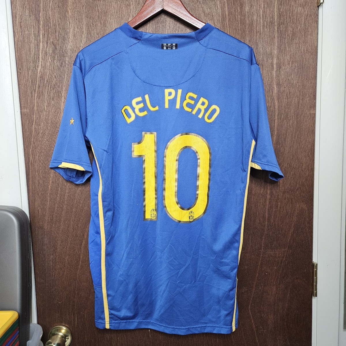 Del Piero #10 Juventus FC 2008/2009 Away Soccer Jersey Mens