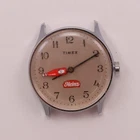 Vintage Timex Heinz Wind-Up Men's Watch Pre-Owned Runs (44-03)