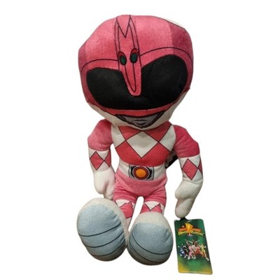 Pink Power Rangers Plüschfigur Stofftier Sammler NEU Etikett Mighty Morphin 30cm