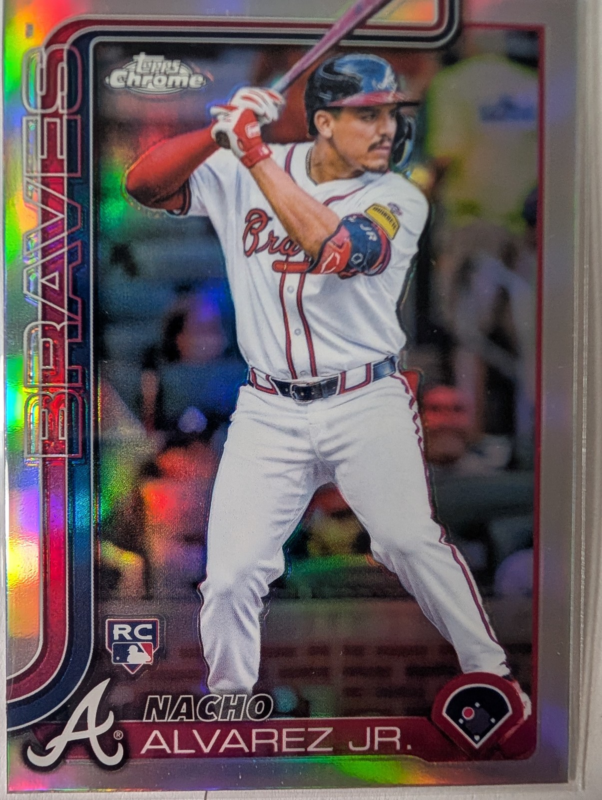 2025 Topps Chrome #75 Nacho Alvarez Jr. Topps Refractors