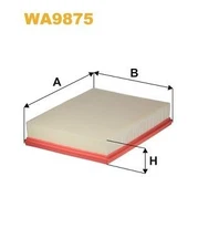 Air Filter WIX FILTERS for WA9875