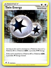 Twin Energy 174/192 Uncommon Rebel Clash Pokemon