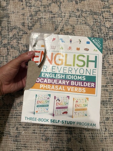 English for Everyone English Idioms, Vocabulary Builder, Phrasal Verbs 3 Book