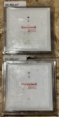 SILENT KNIGHT SK-RELAY FIRE ALARM RELAY MODULE - ''WHITE'' - BRAND NEW - 2 AVAIL