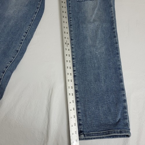 Judy Blue Los Angeles Distressed Dad Jeans Womens Size 7 28 Blue Denim JB88859MD - Picture 7 of 10