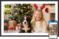 SSAWIFIFRAME Digital Picture Frame 15.6 Inch Large 32GB Wifi Digital Photo Frame