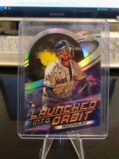 2022 Topps Cosmic Chrome #LIO-19 Julio Rodriguez RC Launched Into Orbit