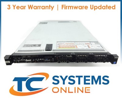 Poweredge R630 8x 2.5(SFF) 2x E5-2637V3 3.5ghz =8C/16T 32GB 3x 600GB 6G H730