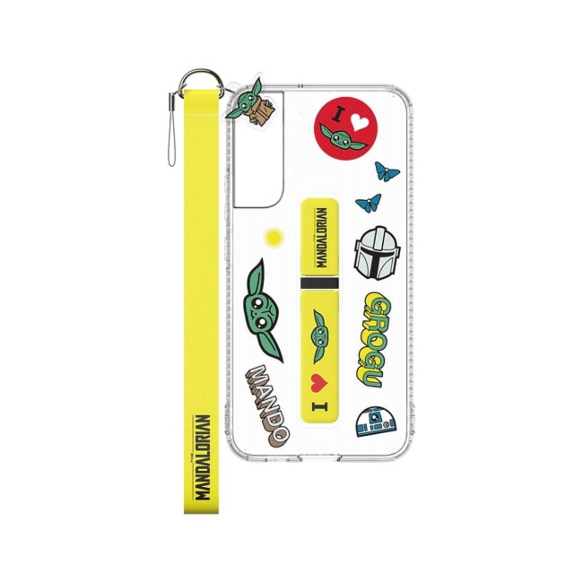 Pack Disney The Mandalorian avec dragonne, stickers et support de téléphone