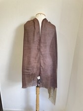 AS4# Max Mara Weekend Linen Silk Scarf Shawl ...
