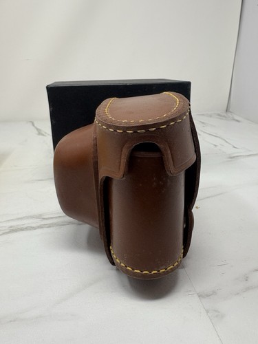 Vintage 1950s Kodak Pony 828 Leather Field Case only and Original box - Picture 2 of 7
