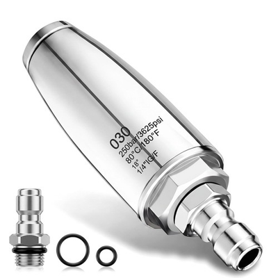 #ad Stainless Steel Turbo Nozzle Pressure Washer 3625 Psi Rotating Pressure Wash... $21.04