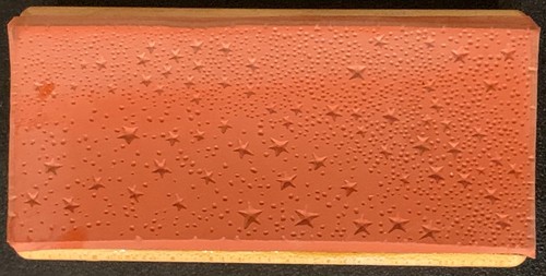 Rubber Poet Don Blanding Scattered Star Cluster Rubber Stamp - Picture 2 of 3