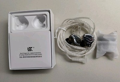 Linsoul KZ-ZS10 PRO X 10mm 1DD & 4BA Hybrid Earphone w/o Mic, Black