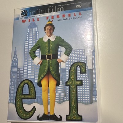 Elf DVD Widescreen Will Ferrell & James Caan New Line Home Entertainment