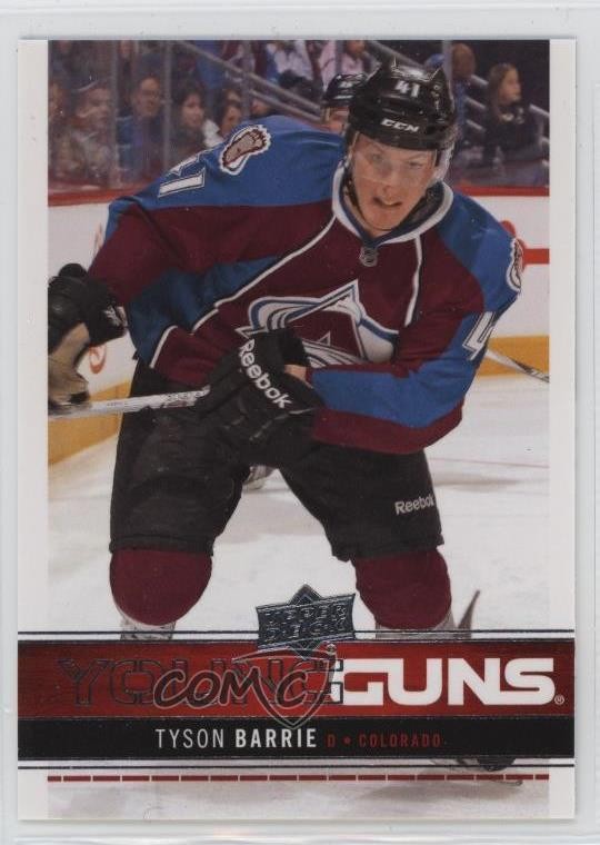2012-13 Upper Deck Young Guns Tyson Barrie #212 8sr