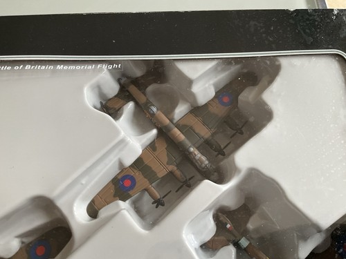 Corgi Fighting Machines CSFS10004 Battle of Britain Memorial Flight 4 Models NEW - Picture 4 of 7