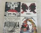 Set of 7” Metallica Vinyl Club Records. 1, 2, 3 and 4.  New - Factory Sealed