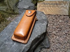 Orig.Belg Armee Sattler Magazintasche 9mm/ 7,65 G&uuml;rteltasche Leder 70.Jahre Neu