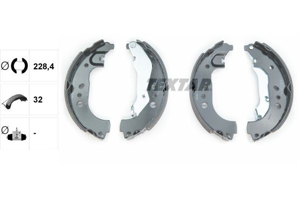 NEU - Textar 91080100 Bremsbackensatz FüR Seat Skoda-image