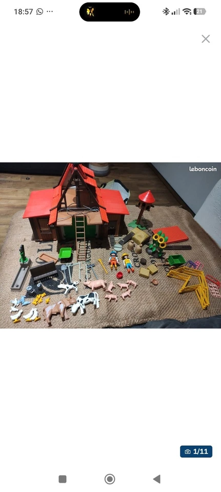 PLAYMOBIL Ferme Vintage 3716 - Photo 1/4