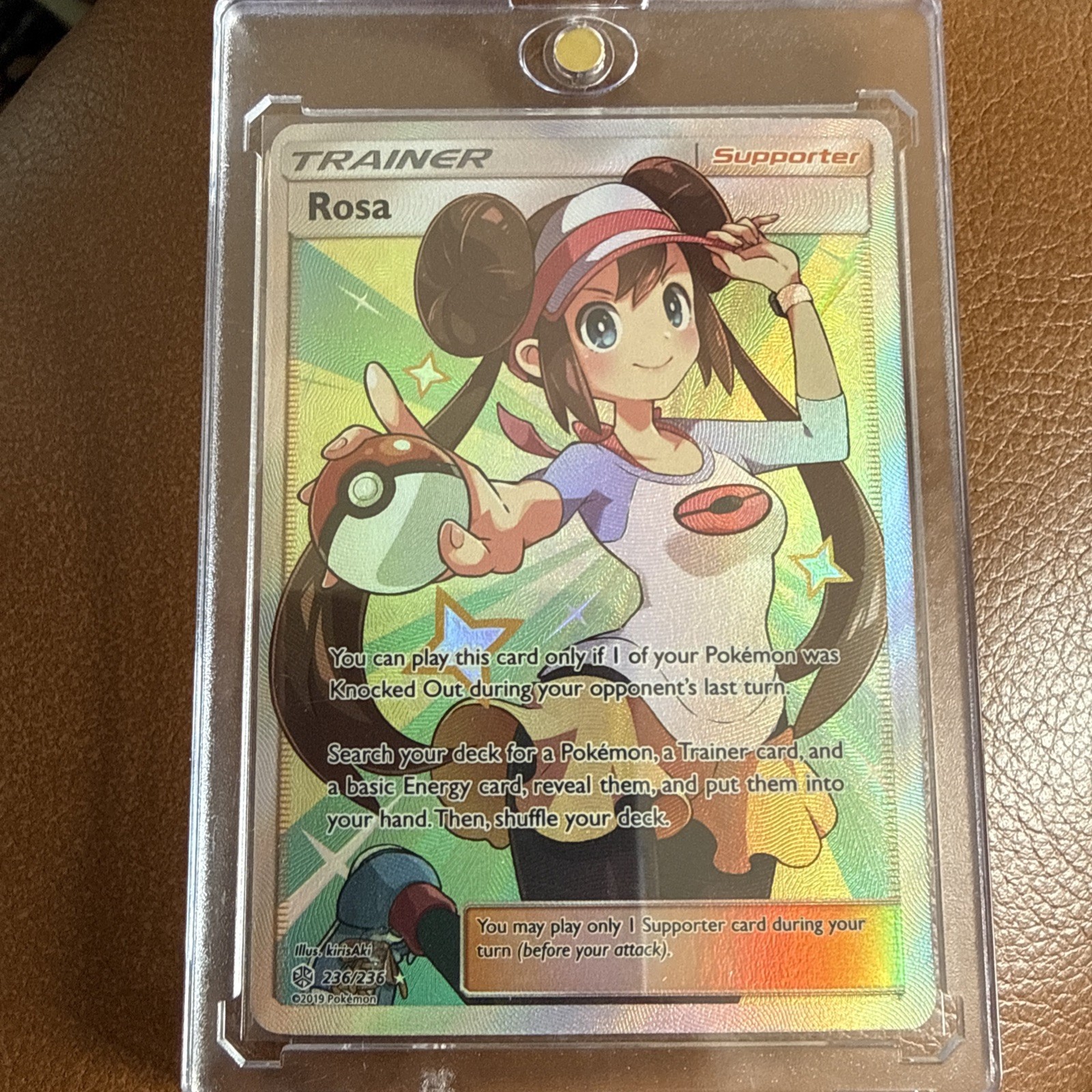 Rosa (Full Art) 236/236 - SM Cosmic Eclipse Holofoil NM