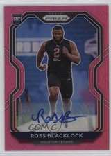 2020 Panini Prizm Rookie Pink Prizm Auto Ross Blacklock #394 Auto nd3